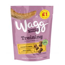 Wagg Chicken & Cheese Dog Training Treats - 100g